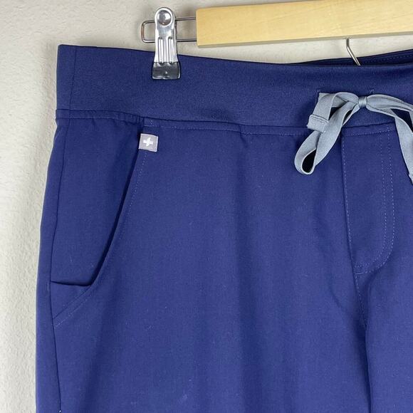 FIGS Zamora Joggers - Navy Blue -‎ Size L - Drawstring Medical Scrubs - Picture 3 of 9